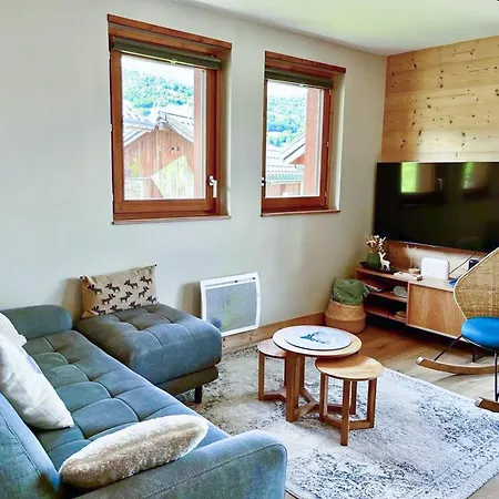Chalet 3* Valmorel, Skis Aux Pieds, 3 Chambres, Parking, Wifi - Fr-1-356-401 *